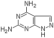 structure of CAS# 5413-80-9, 1H-Pyrazolo[3,4-d]pyrimidine-4,6-diamine