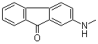 structure of CAS# 5416-84-2, 2-(甲基氨基)-9-芴酮