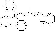 CAS # 54168-83-1, [(2E,4E)-3-Methyl-5-(2,6,6-trimethyl-1-cyclohexen-1-yl)-2,4-pentadien-1-yl]triphenylphosphonium