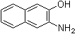 structure of CAS# 5417-63-0, 2-Amino-3-hydroxynaphthalene
