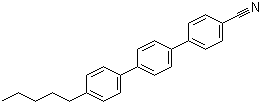 structure of CAS# 54211-46-0, 4''-正戊基-4-氰基三联苯