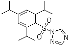 structure of CAS# 54230-60-3, 1-(2,4,6-三异丙基苯磺酰)-1,2,4-三唑