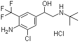 structure of CAS# 54240-36-7, 盐酸马布特罗