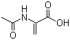 structure of CAS# 5429-56-1, 2-乙酰氨基丙烯酸