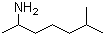 CAS 登录号：543-82-8, 1,5-二甲基己胺, 2-氨基-6-甲基庚烷