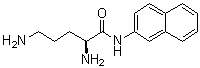 CAS 登录号：54322-77-9, (2S)-2,5-二氨基-N-2-萘基戊酰胺