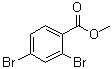 structure of CAS# 54335-33-0, 2,4-二溴苯甲酸甲酯