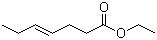 CAS # 54340-70-4, (E)-4-Heptenoic acid ethyl ester, (4E)-4-Heptenoic acid ethyl ester
