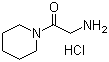 CAS 登录号：5437-48-9, 2-氨基-1-哌啶-1-基乙酮盐酸盐