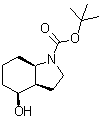 CAS 登录号：543910-49-2, (3aR,4S,7aR)-八氢-4-羟基-1H-吲哚-1-羧酸叔丁酯