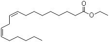 structure of CAS# 544-35-4, Ethyl linoleate