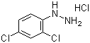 structure of CAS# 5446-18-4, 2,4-二氯苯肼盐酸盐