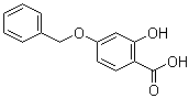CAS 登录号：5448-45-3, 2-羟基-4-(苄氧基)苯甲酸