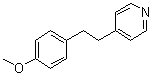 CAS 登录号：5462-66-8, 4-[2-(4-甲氧基苯基)乙基]吡啶