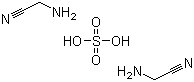 氨基乙腈硫酸盐分子结构 (CAS 5466-22-8)