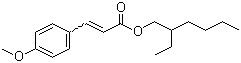 structure of CAS# 5466-77-3, 对甲氧基肉桂酸辛酯
