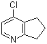 structure of CAS# 54664-55-0, 4-Chloro-6,7-dihydro-5H-cyclopenta[b]pyridine
