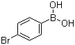 structure of CAS# 5467-74-3, 4-Bromophenylboronic acid