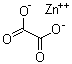 Zinc oxalate molecular structure (CAS 547-68-2)