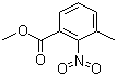 CAS 登录号：5471-82-9, 3-甲基-2-硝基苯甲酸甲酯