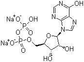 structure of CAS# 54735-61-4, 肌苷-5'-二磷酸二钠盐