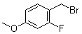 structure of CAS# 54788-19-1, 2-Fluoro-4-methoxybenzyl bromide