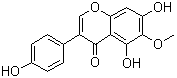 CAS # 548-77-6, Tectorigenin, 5,7-Dihydroxy-3-(4-hydroxyphenyl)-6-methoxy-4H-1-benzopyran-4-one