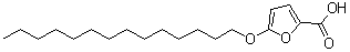 CAS 登录号：54857-86-2, 5-(十四烷氧基)-2-呋喃羧酸