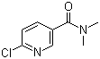 CAS # 54864-83-4, 6-Chloro-N,N-dimethylnicotinamide, 6-Chloro-N,N-dimethyl-3-pyridinecarboxamide