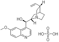structure of CAS# 549-56-4, 奎宁硫酸盐