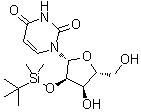 structure of CAS# 54925-71-2, 2'-O-叔丁基二甲基硅烷基尿苷