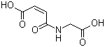 structure of CAS# 54930-24-4, N-(羧甲基)马来酰胺酸