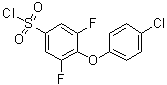 structure of CAS# 549547-34-4, 4-(4-氯苯氧基)-3,5-二氟苯磺酰氯
