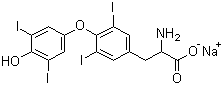 CAS 登录号：55-03-8 (50809-32-0), 左旋甲状腺素钠, 左甲状腺素钠