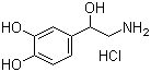 structure of CAS# 55-27-6, DL-正肾上腺素盐酸盐