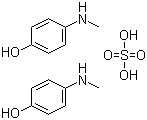 CAS 登录号：55-55-0, 4-甲氨基苯酚硫酸盐, N-甲基-4-氨基苯酚硫酸盐