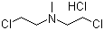 structure of CAS# 55-86-7, Chlormethine hydrochloride