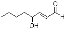CAS 登录号：55-88-9, 反式-4-羟基-2-辛烯醛
