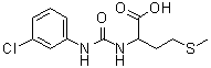 CAS # 55021-17-5, N-[[(3-Chlorophenyl)amino]carbonyl]-DL-methionine
