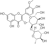 structure of CAS# 55033-90-4, Isorhamnetin 3-O-neohesperidin
