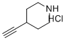 structure of CAS# 550378-30-8, 4-Ethynylpiperidine hydrochloride