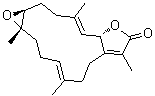 structure of CAS# 55038-27-2, 大环二萜内酯