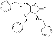 structure of CAS# 55094-52-5, 2,3,5-三苄氧基-D-核糖酸-1,4-内酯