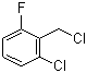 structure of CAS# 55117-15-2, 2-Chloro-6-fluorobenzyl chloride