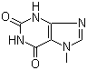 CAS 登录号：552-62-5, 7-甲基黄嘌呤