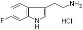 structure of CAS# 55206-24-1, 6-氟色胺盐酸盐