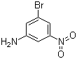 structure of CAS# 55215-57-1, 5-溴-3-硝基苯胺