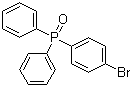 structure of CAS# 5525-40-6, (4-溴苯基)二苯基膦氧化物
