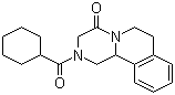 structure of CAS# 55268-74-1, 吡喹酮