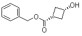structure of CAS# 552849-32-8, 顺式-3-羟基环丁烷羧酸苄酯